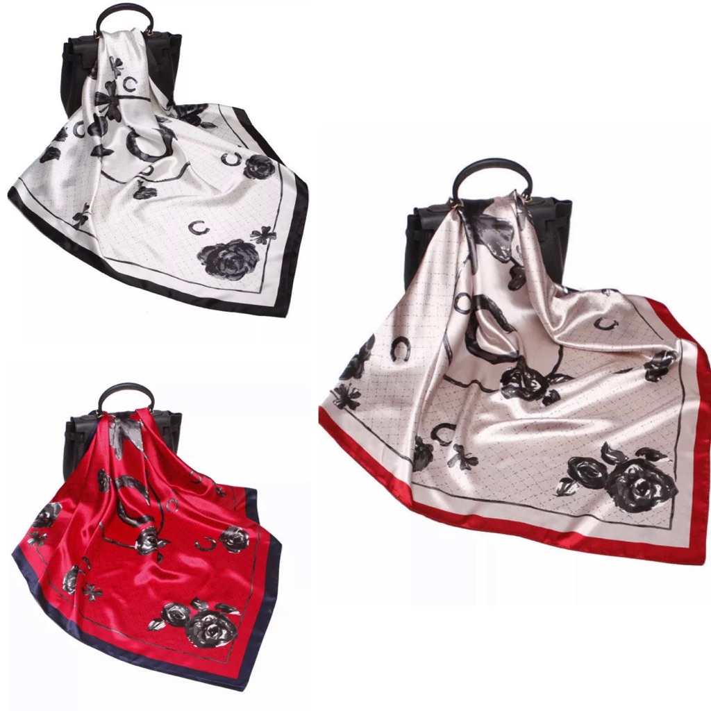 Rose Print Shawls  Scarves